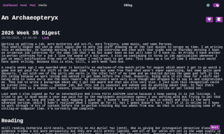 Xblog Feed Reader Screenshot